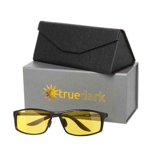 TrueDark Daylight Elite Glasses with Box and Case