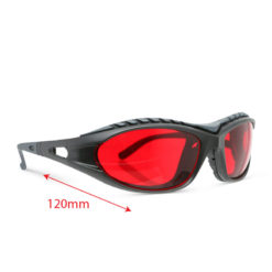 TrueDark Twilight Classic Glasses Side View with Measurements