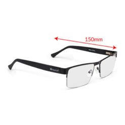 TrueDark Daylights Transition Sunglasses Side View with Measurements