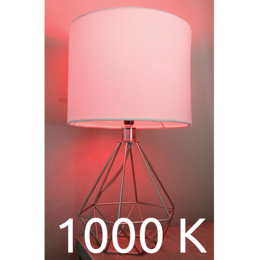 TrueLight Luna Red Sunset Light Bulb 1000K lamp with red light