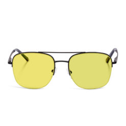 TrueDark Prescription Aviator Glasses Yellow Lens Front View