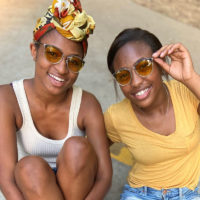 Two Ladies Wearing TrueDark Daylights Malibu Transitional Sunglasses