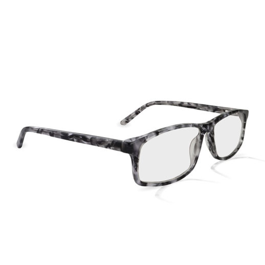 TrueDark Prescription Vista Grey Tortoiseshell Glasses Side View