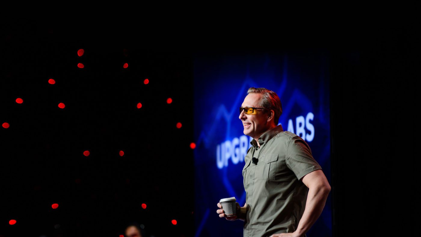 Dave Asprey at Upgrade Labs conference