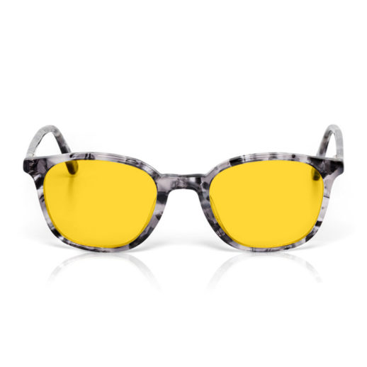 TrueDark® Daylights Amber Grey Tortoiseshell Pro glasses with front view
